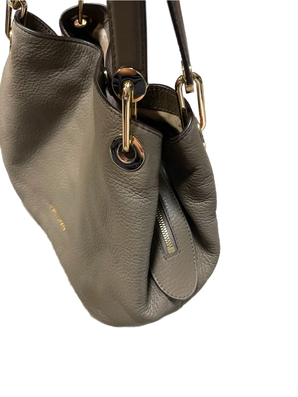 Michael Kors Raven Pebble Leather Tote Bag